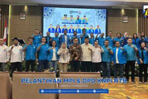 Pengurus DPD I KNPI NTB Resmi Dilantik, Haerunnisa Ajak Pemuda Siap Hadapi Tantangan Global