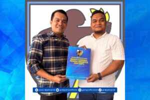 Ahmad Kennedy Manullang Resmi Terima Mandat Karateker DPD KNPI Sumut